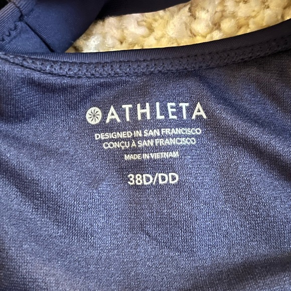 Athleta navy blue tankini top - Picture 7 of 7